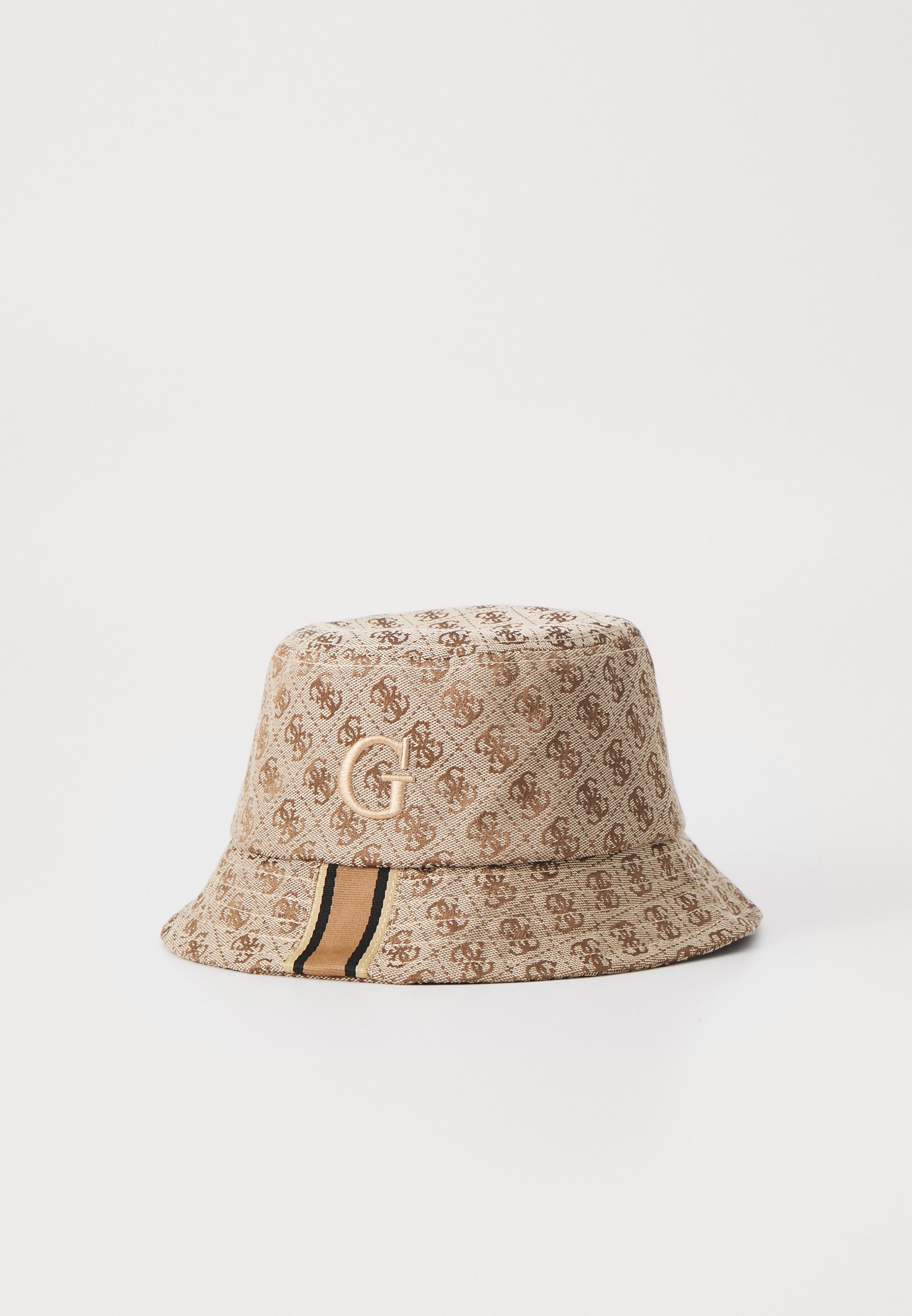 Guess Beige Taupe Monogram Bucket Hat Hat Guess | color Beige | Gomez.pl/en main image 4