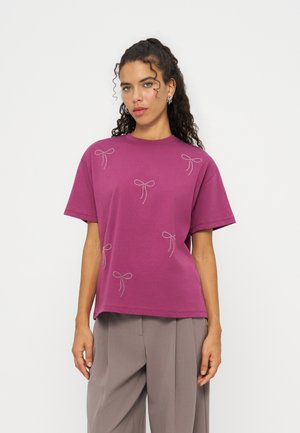 Even&Odd by Zalando, Обикновена тениска - dark red