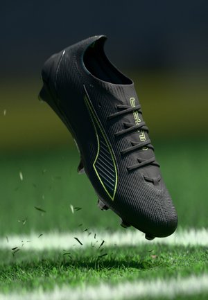 ULTRA 6 ULTIMATE FG - Chaussures de football pour terrain sec - black/fizzy light/green terrain
