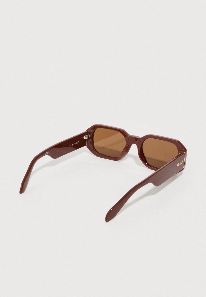 QUAY AUSTRALIA HYPED UP - Sunglasses - dahlia/brown/brown  display picture 2