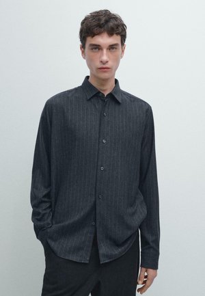 PINSTRIPED  - Skjorter - blue denim