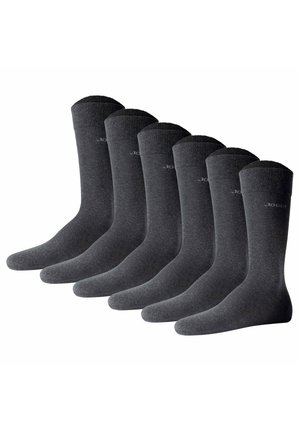 6 PACK - Calcetines - anthrazit meliert