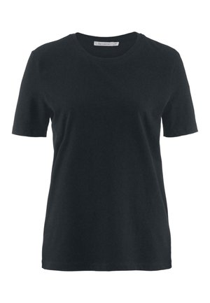 hessnatur T-Shirt basic - schwarz