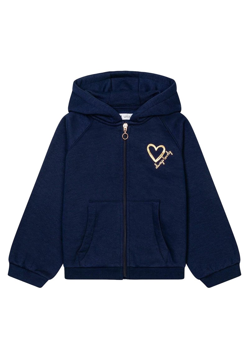 MINOTI Sweater met rits donkerblauw