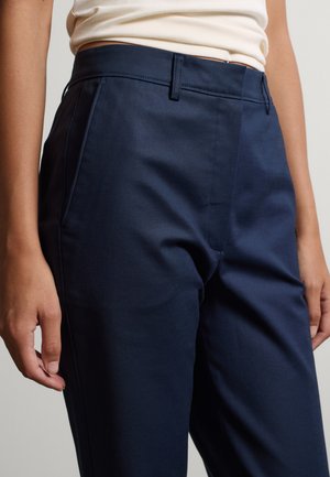 Stefanel, FLARED TROUSERS. - Pantaloni - dark blue