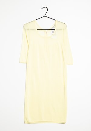 Robe fourreau - yellow