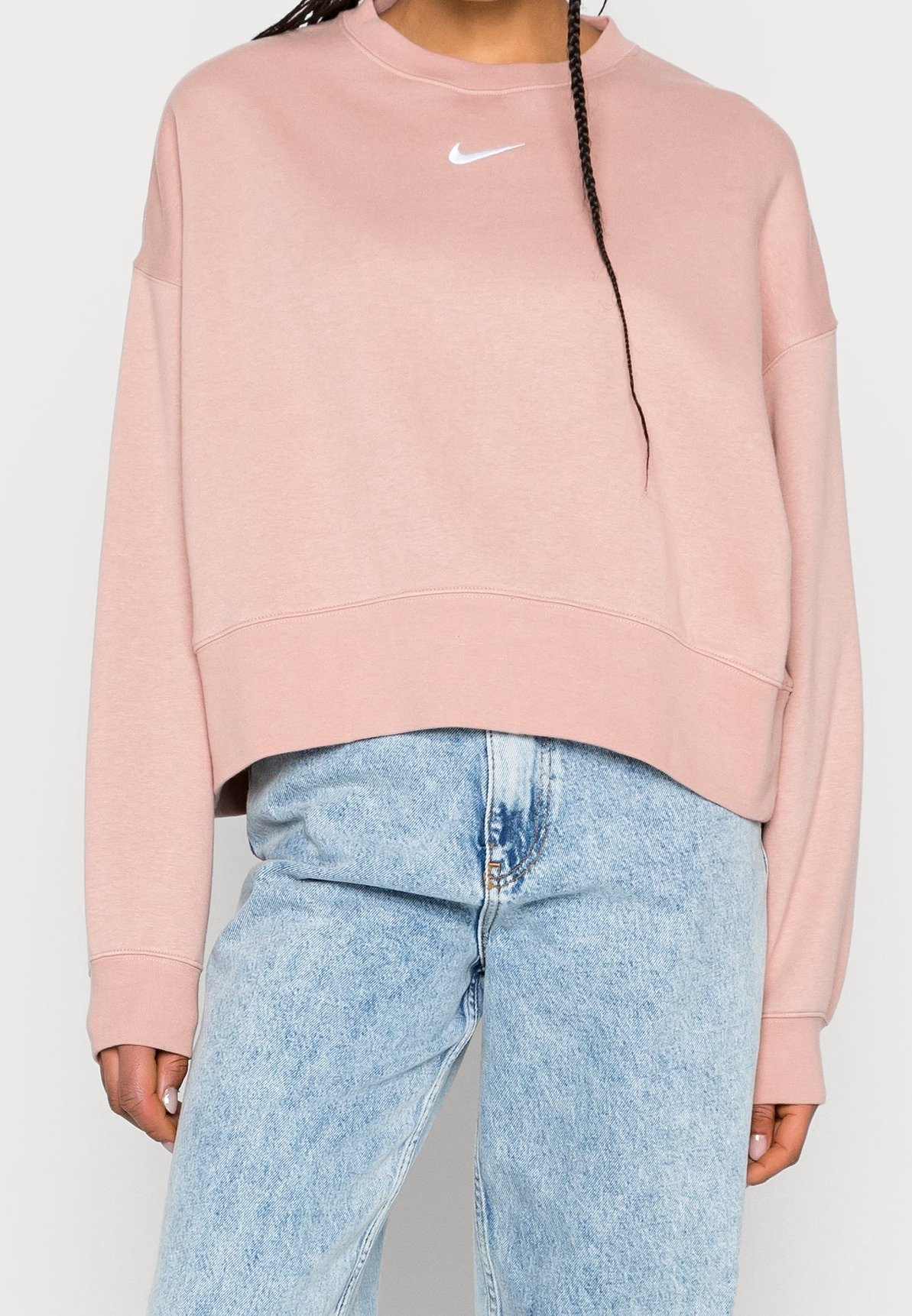 light pink nike jumper