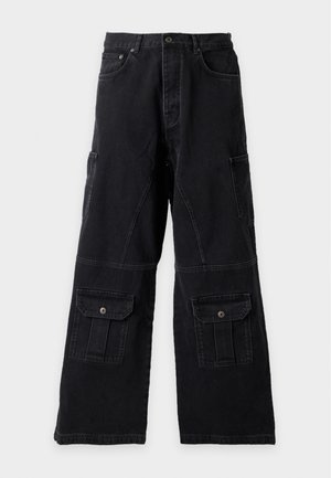 OFF-WHITE, HALF ARROW SLOUCHY - Jean coupe décontractée - stone raw black