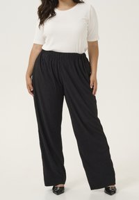 Kaffe Curve Trainingsbroek - mottled black