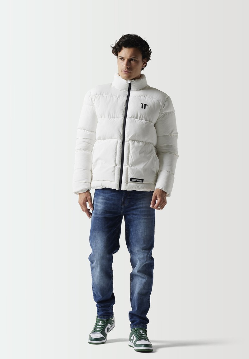 11 DEGREES PANEL PUFFER  - Chaqueta de invierno - white