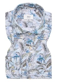 Eterna LINEN SHIRT - SLIM FIT - Camicia - blau
