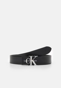 Calvin Klein Jeans - MONOGRAM HARDWARE - Vyö - black Pienoiskuva 1