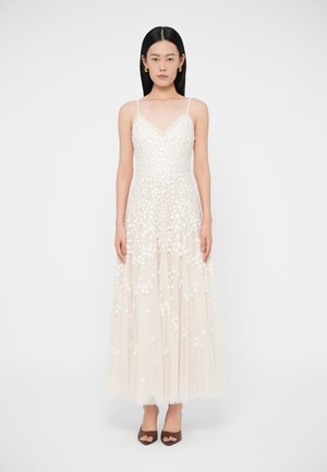 SCATTER BLOSSOM ANKLE GOWN - Ένδυση για ειδικές περιστάσεις - cream