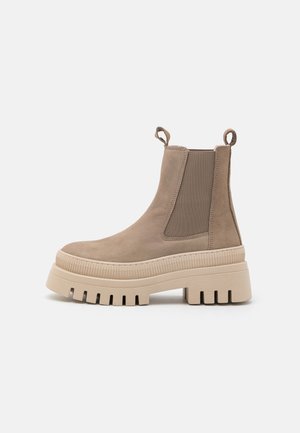 Tamaris Platform ankle boots - taupe