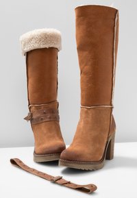 Cream Botas para la nieve - cognac