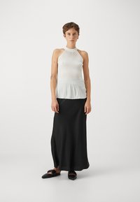 ONLY ONLGABBY MIDI SKIRT - Jupe longue - black