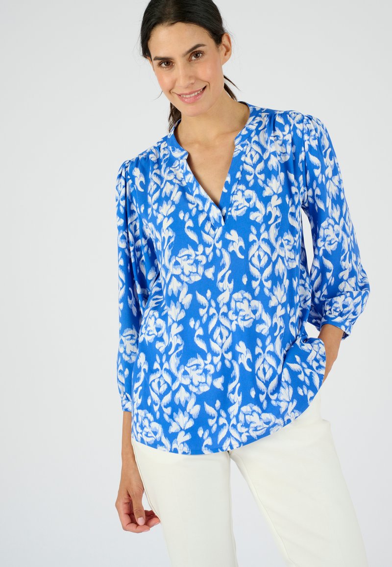 Damart Blouse - bleu graphique