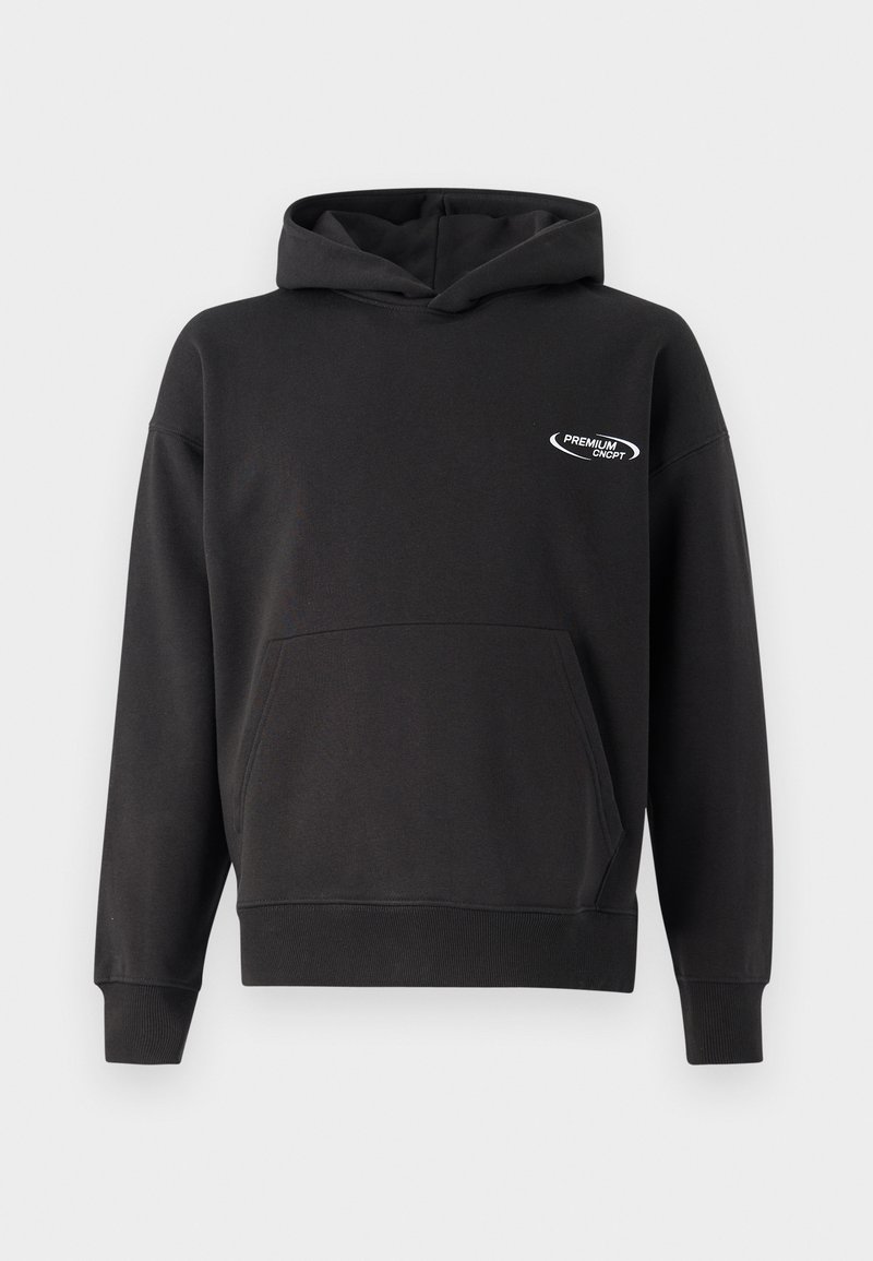 Jack & Jones Felpa con cappuccio nero