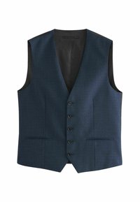 TEXTURED REGULAR FIT - Brezrokavnik - blue