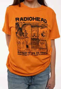 Paradiso Clothing RADIOHEAD GAWPS - Print T-shirt - orange