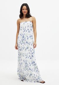TUBE - Maxikleid - blue flower print