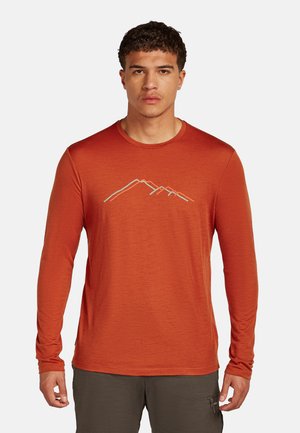 MER 150 LS RAIN RIDGE - Langarmshirt - agate