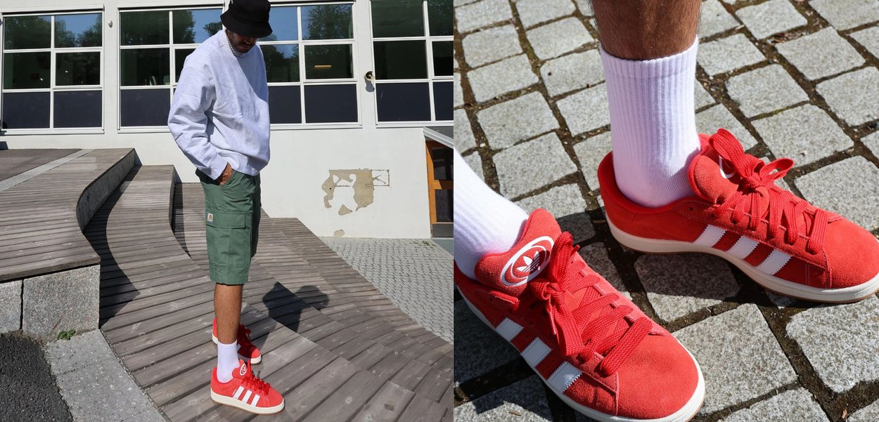 Kolorowe sneakersy