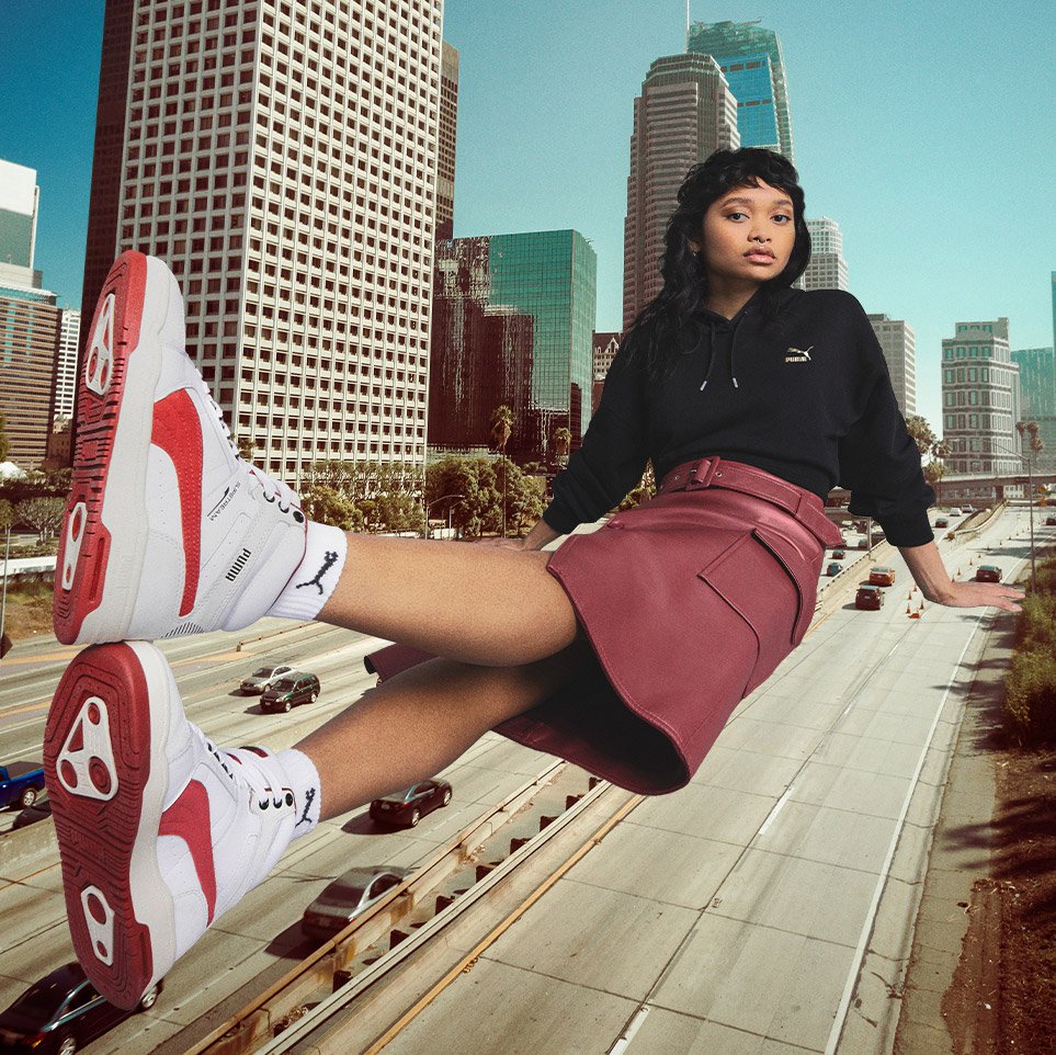 Puma SLIPSTREAM MID HERITAGE - Sneakers 