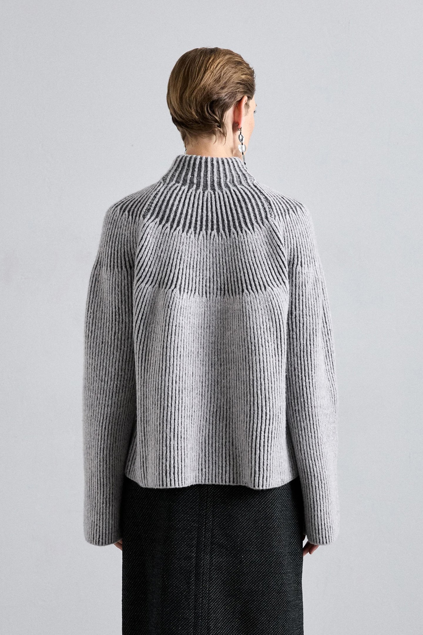 Looks de punto cálidos pero chic