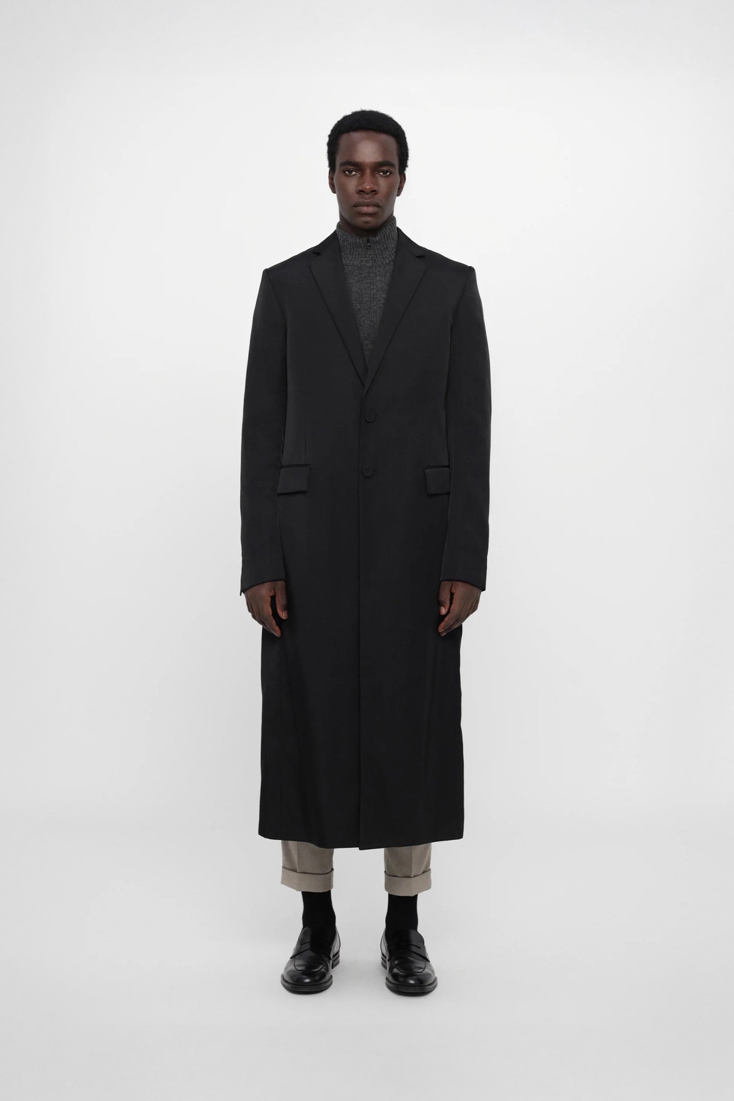 Dramatic outerwear