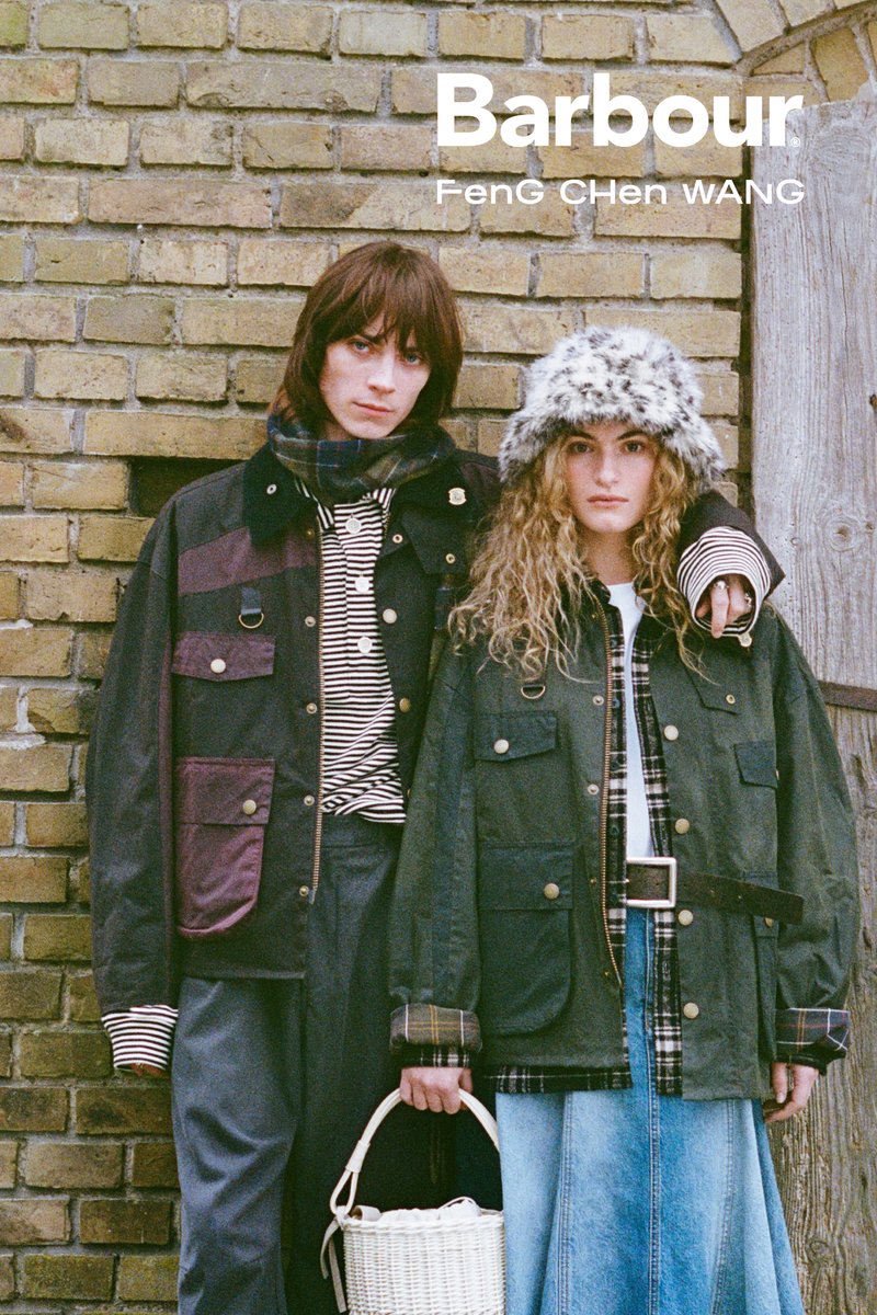 Feng Chen Wang　WOVEN PANELLED COAT Barbour x Feng Chen Wang - STORIES on Zalando