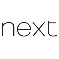 Next logo in simple lowercase black letters on a white background, representing the fashion and retail brand.