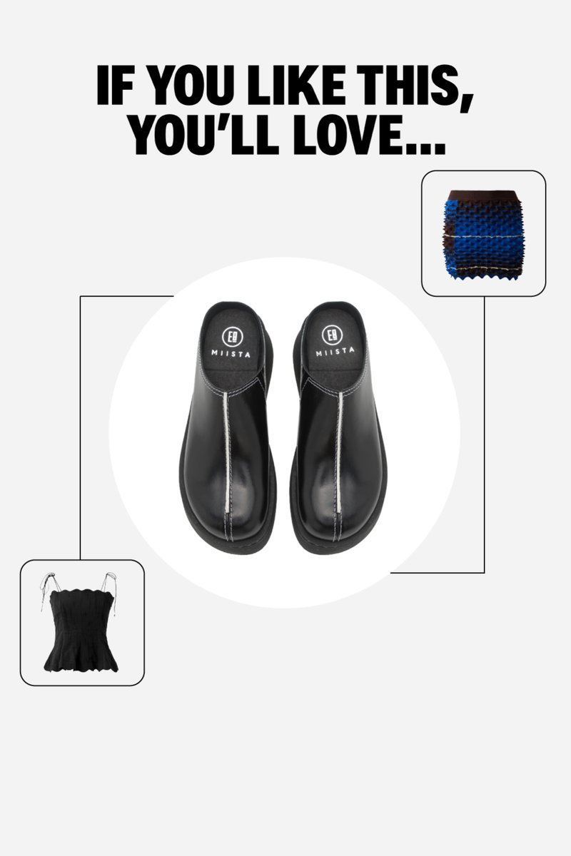 Chaussures noires en cuir à enfiler avec des coutures blanches et un bout arrondi. Elles disposent d'une semelle intérieure douce et d'un design minimaliste.