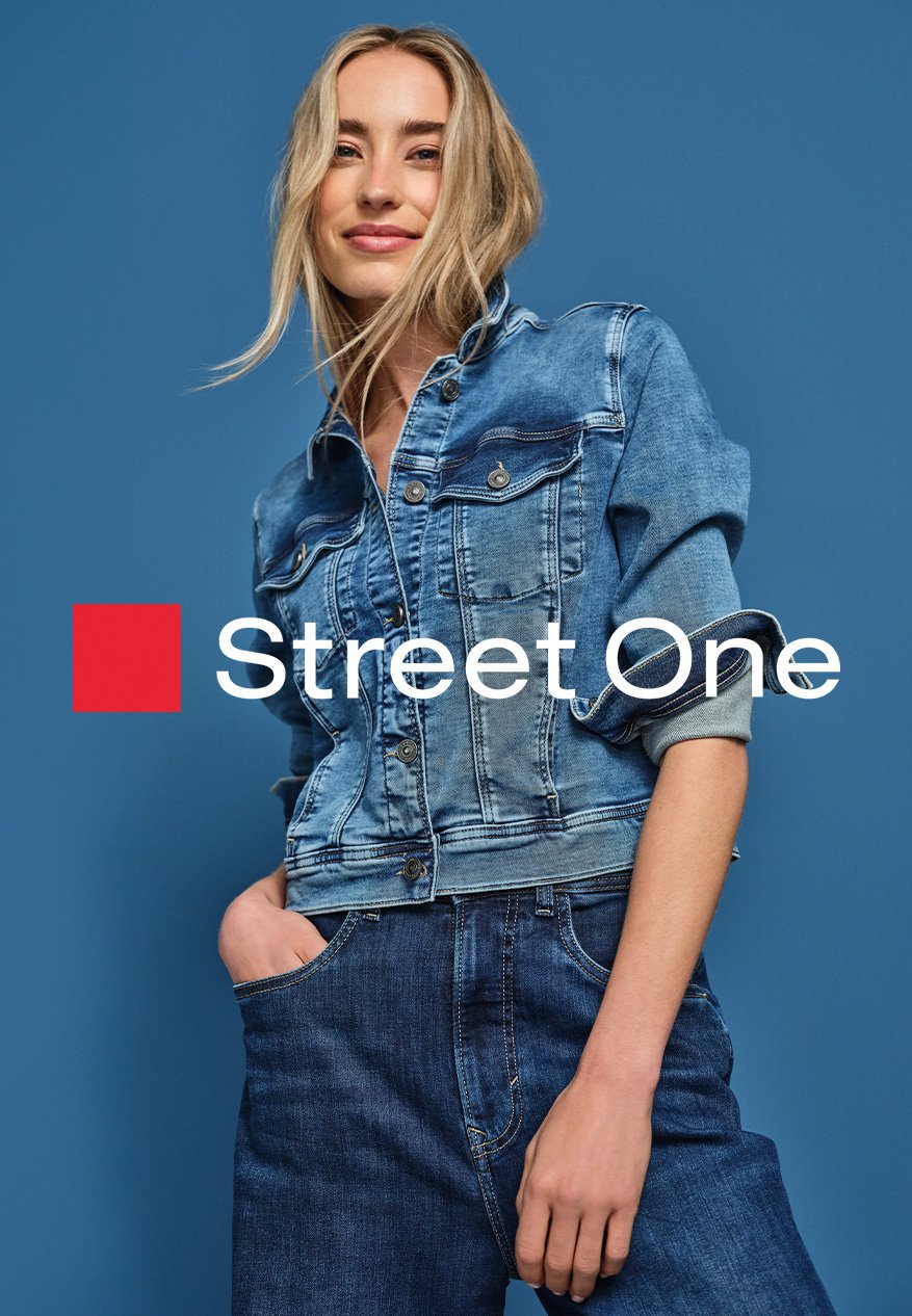 Street One Maglietta Estiva Donna Con Arricciatura E Spacco – Girocollo – Leggera E Confortevole