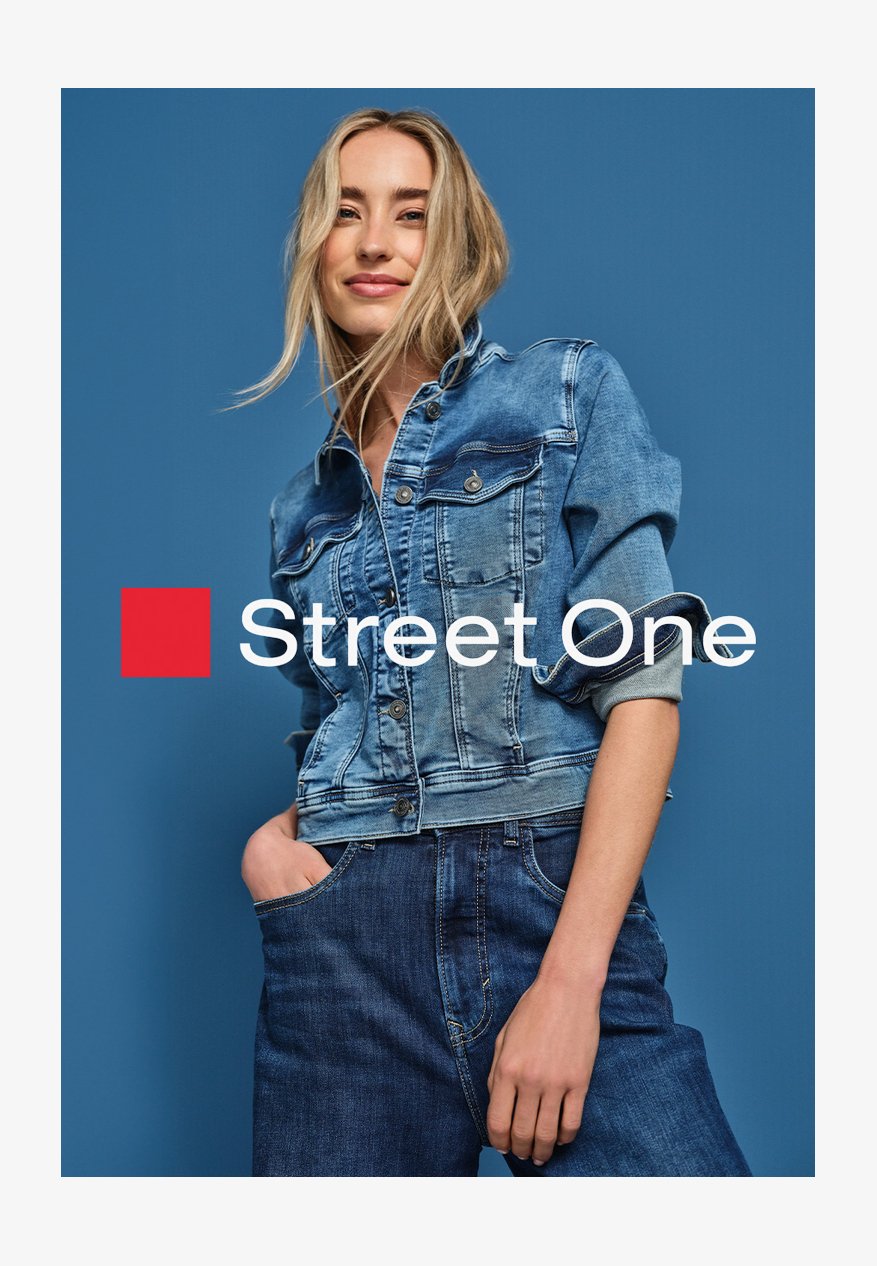 Street One Maglietta Estiva Donna Con Arricciatura E Spacco – Girocollo – Leggera E Confortevole