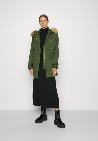 Desigual JACKET DETROIT - Parka - military green/khaki - Zalando.de
