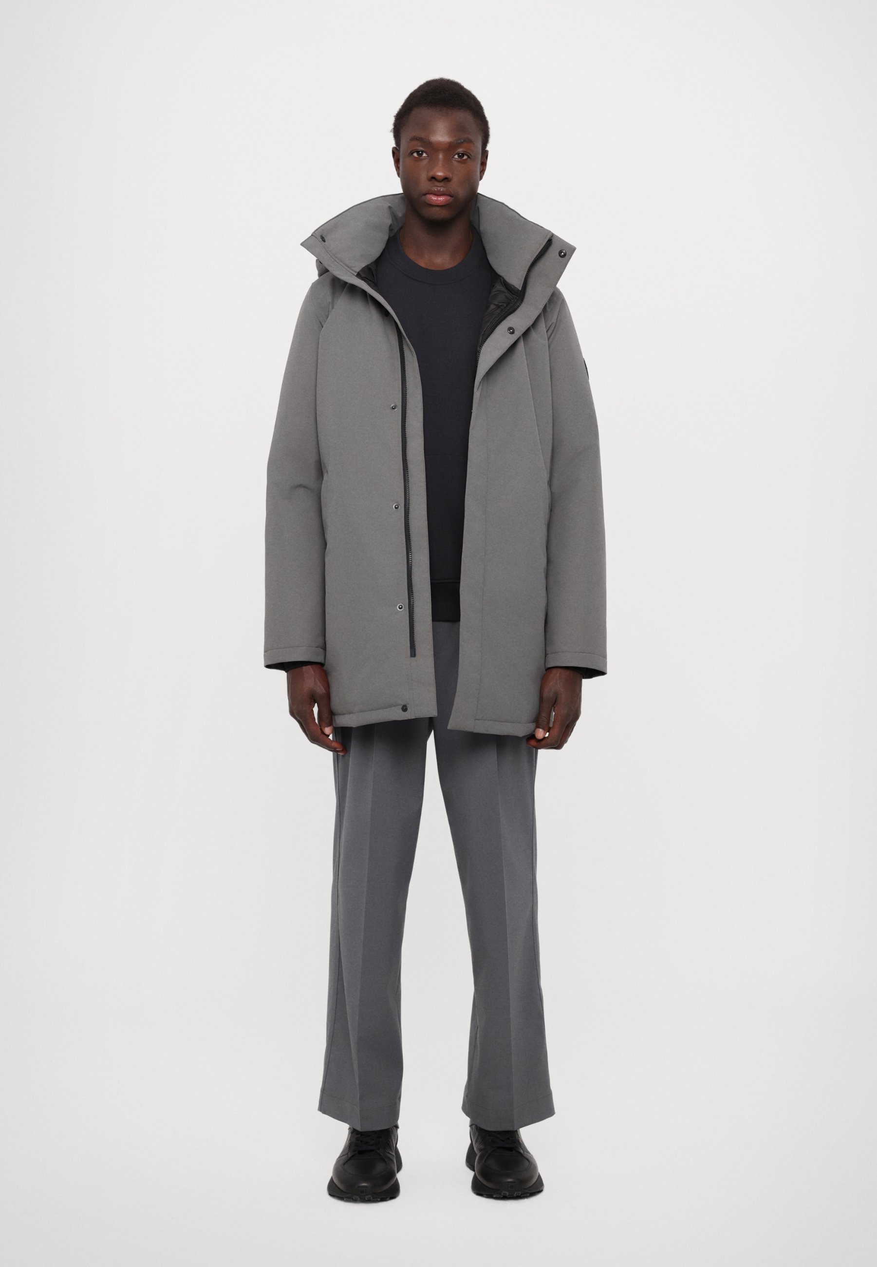 Neil Barrett EASY DROP SHOULDER DOUBLE BOLTS HOODIE
