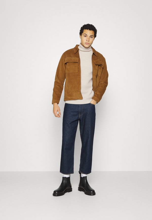 Urban Classics BOXY CORDUROY JACKET - Bomberjacke - toffee/braun ...