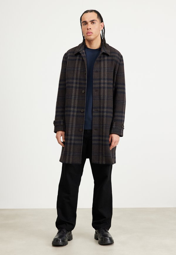 JACK & JONES Jjereid Blocco Sudore Cappuccio Noos Pls Felpa, Vista Montagna, 3XL Plus Uomo