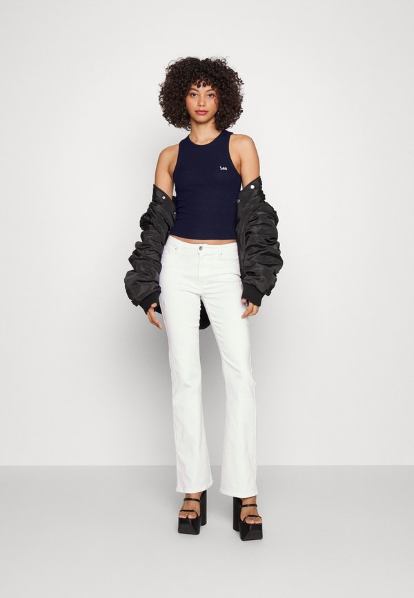 ONLY ONLBLUSH MID Flared jeans white/hvid Zalando.dk