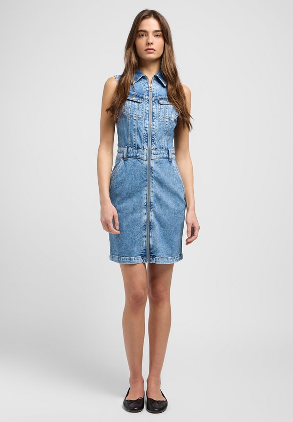 VMJENNIE Dress - Light Blue Denim
