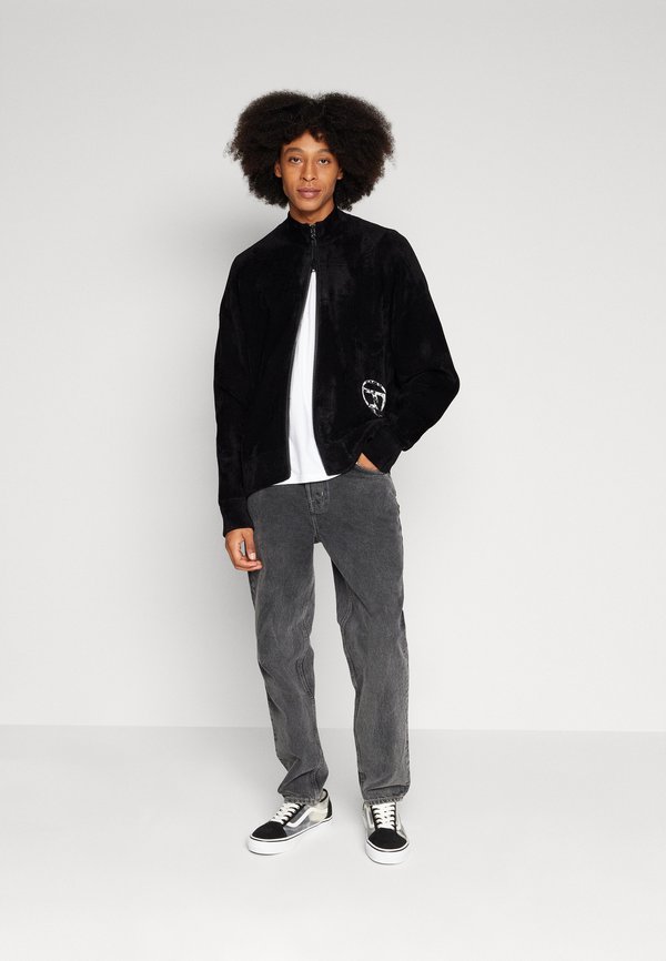 Sergio Tacchini LOGO TRACK JACKET - Sweat zipp?� - black/noir - ZALANDO.FR