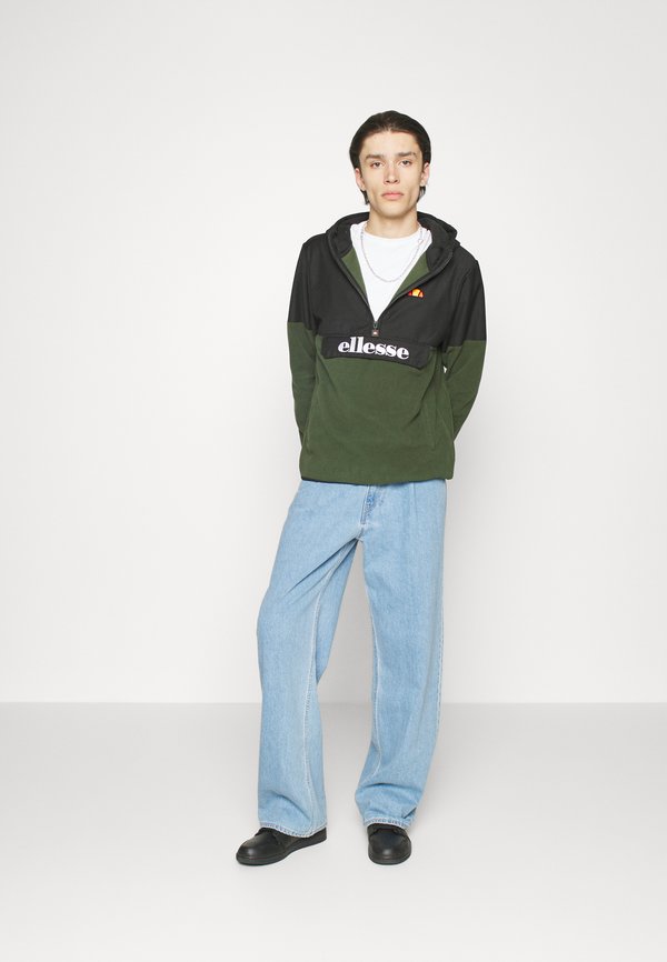 Ellesse Monterini Oh Giacca Uomo - Giacca Sportiva Con Mezza Cerniera, Cappuccio E Tasca Centrale, Vestibilità Regolare
