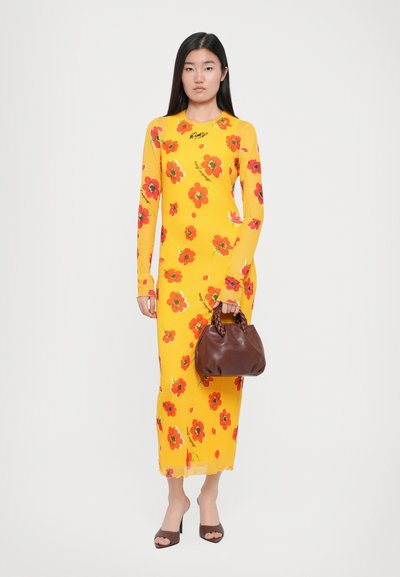 flutter sleeve floral maxi dress Nadine Flutter Sleeve Maxi Dress