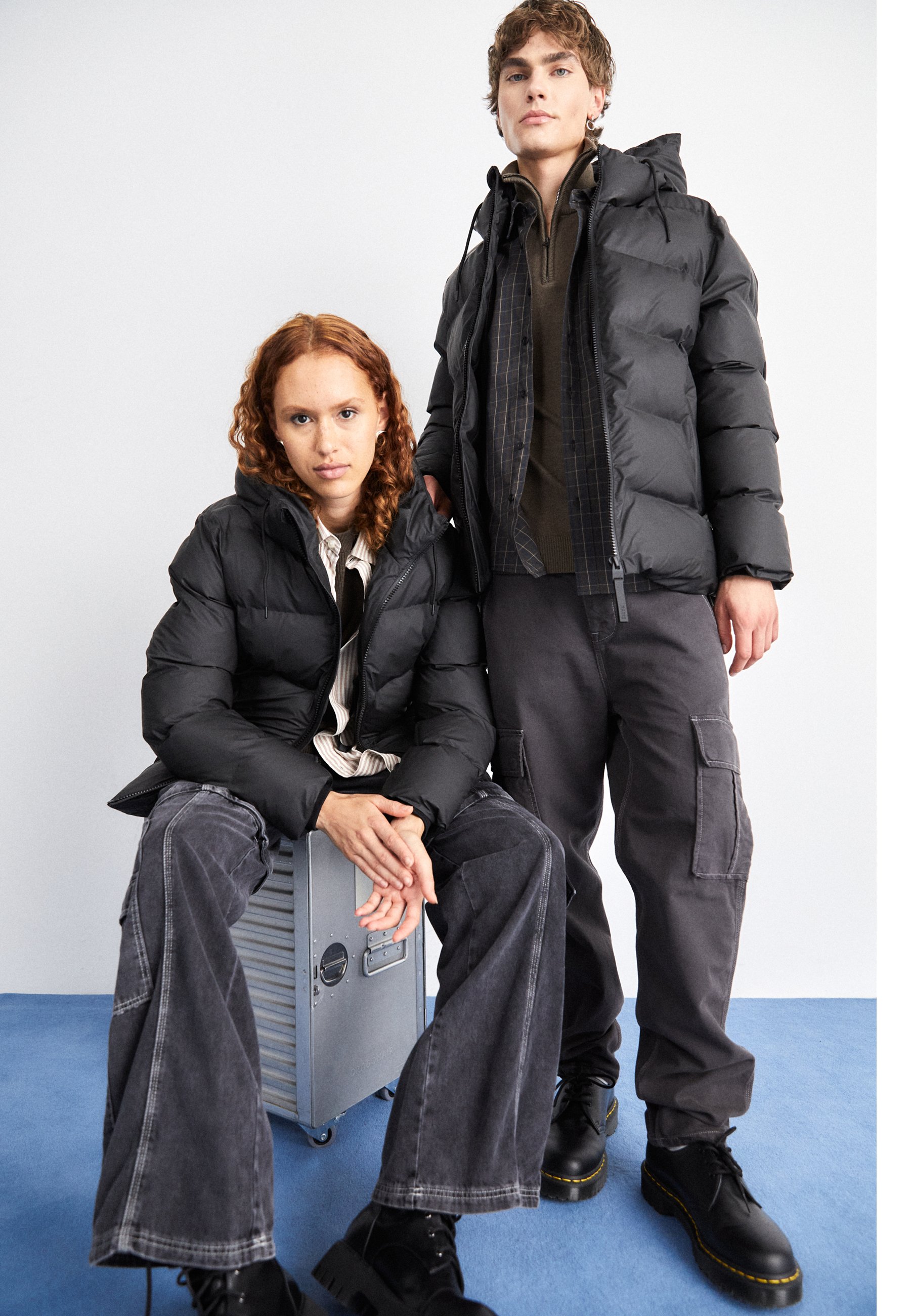 Rains ALTA UNISEX - Kurtka zimowa/czarny - Zalando.pl