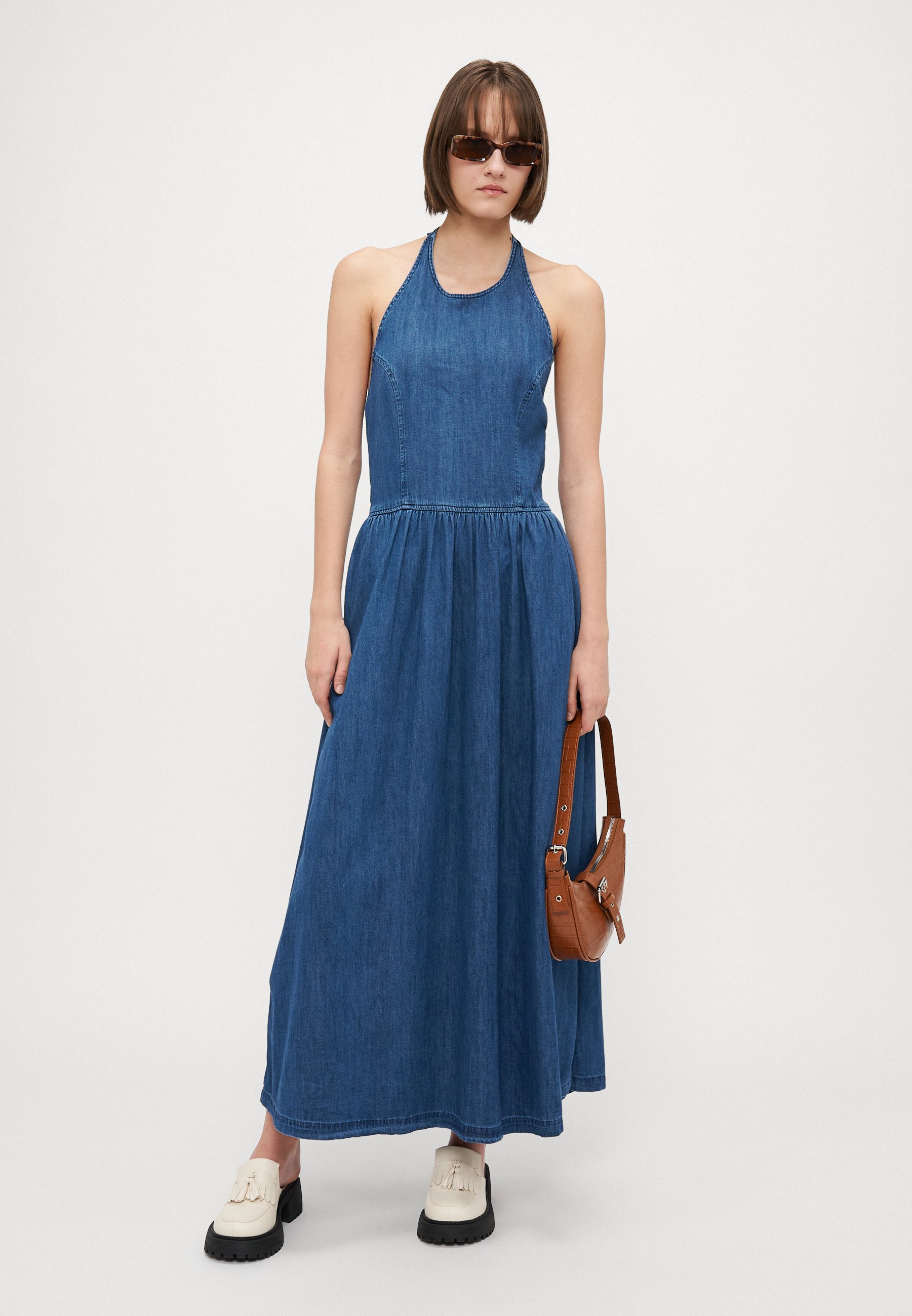 Max Mara Leisure SUPREMO - Jersey dress - blu cina/dark blue