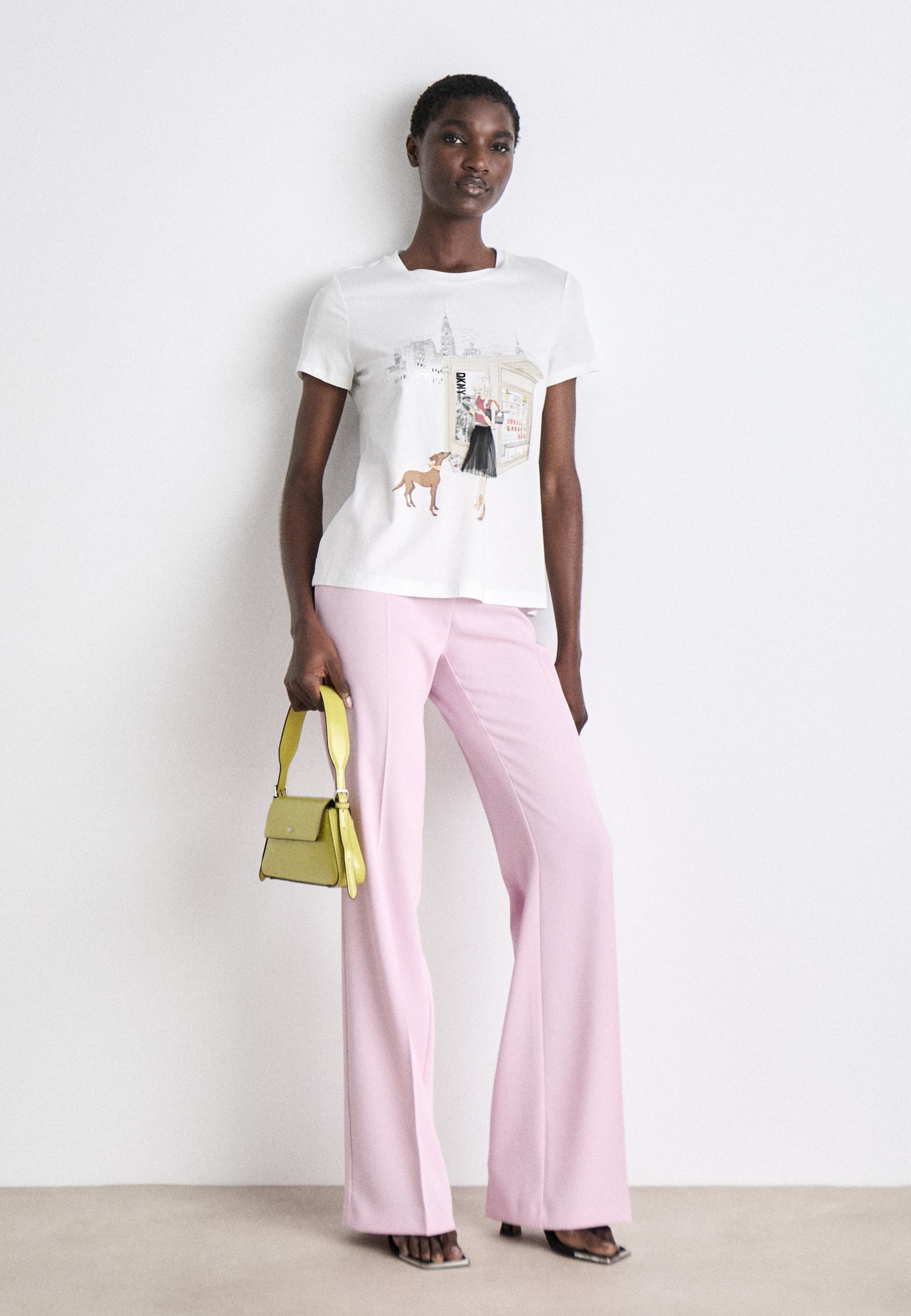 パンツ PINKO HULKA PANTS Pinko HULKA PANTALONE - Trousers - pink - Zalando.co.uk
