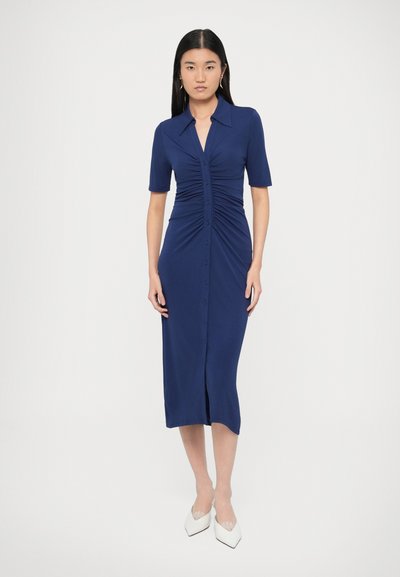 Cinq  Sept SEFERINA DRESS - Shirt dress - bordeaux/dark red - Zalando.co.uk