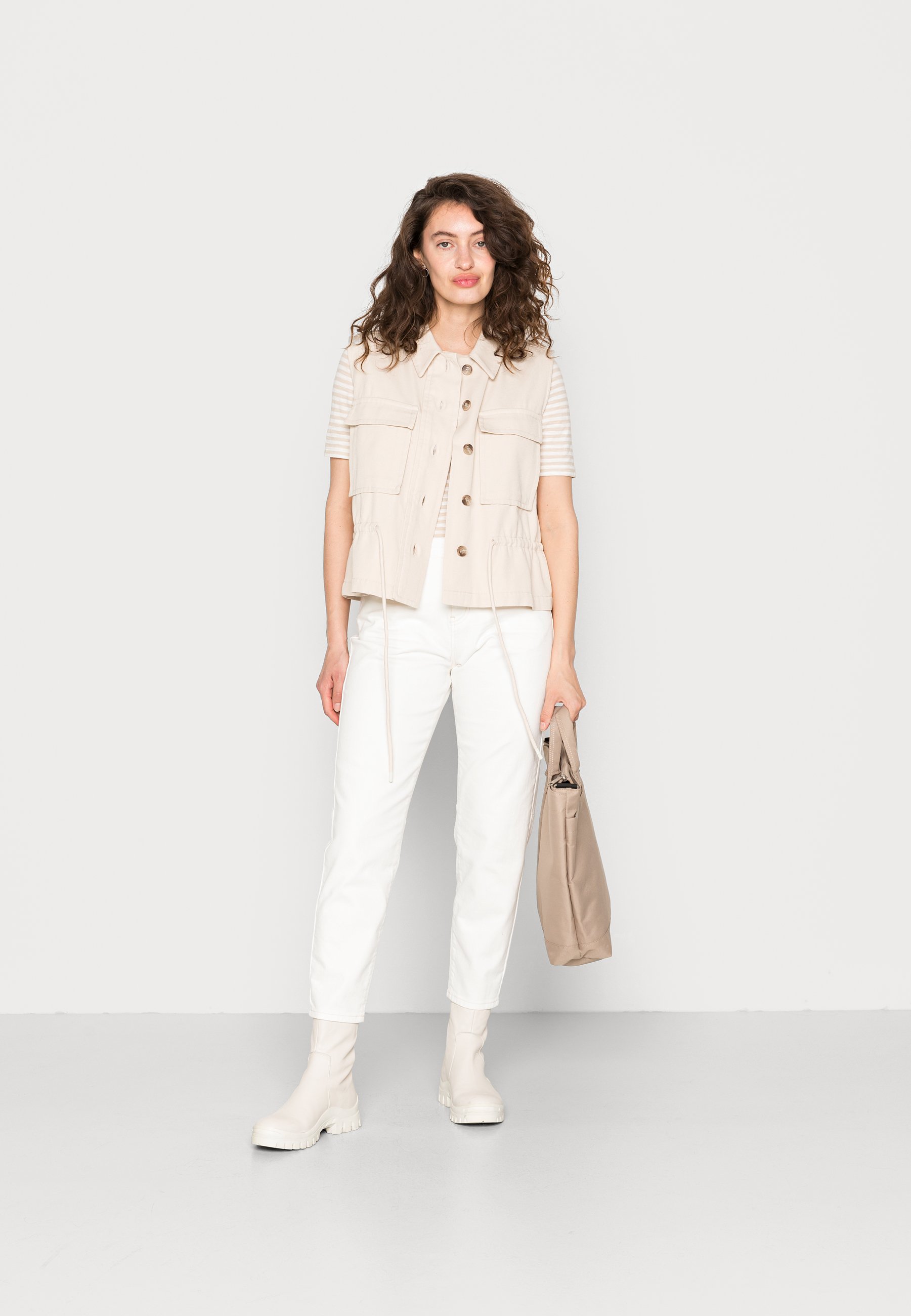 Vaqueros Premama Straight De ESPRIT Denim Elástico Con Cintura