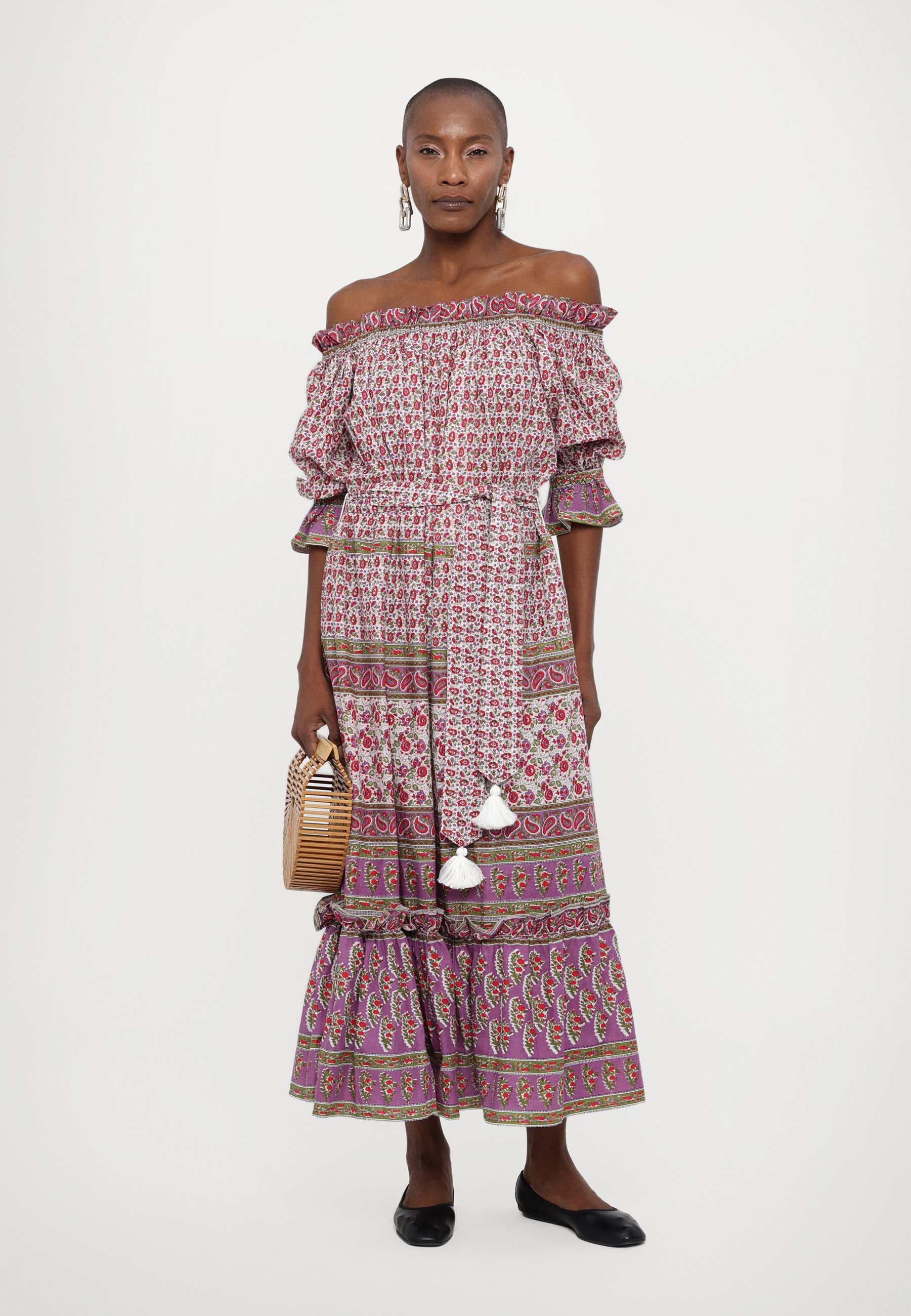 WEEKEND MaxMara ENZA - Długa sukienka/jasnoniebieski